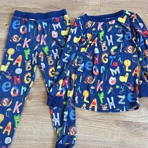 Little Sleepies Alphabet Pajamas 4T